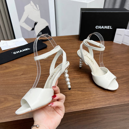 Chane1 top fashion classic pearl high heels 0724030817