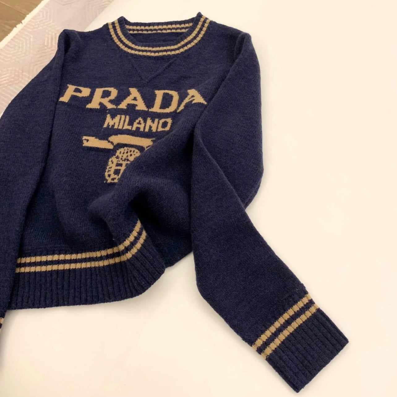 PR Long Sleeve Crewneck Sweater 1824091012