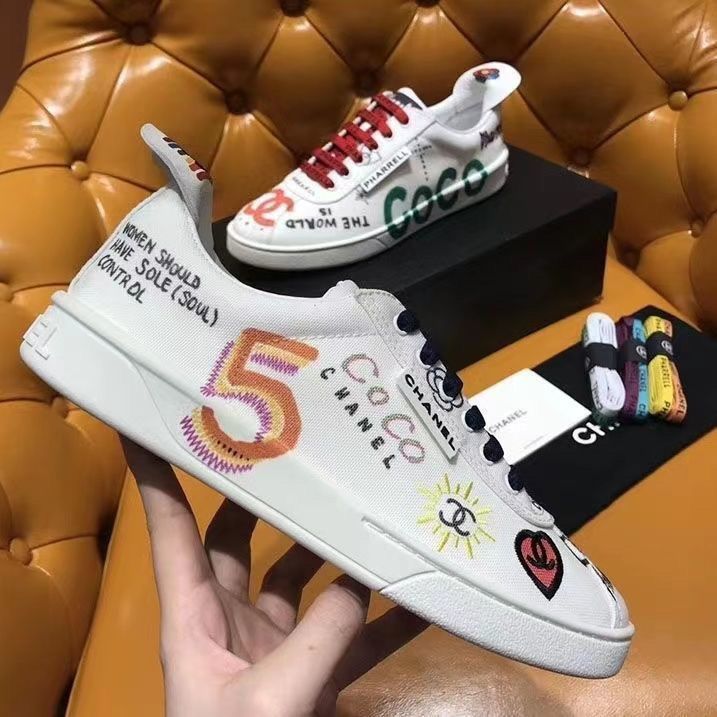 New Graffiti Fashion Canvas Shoes PD10053101