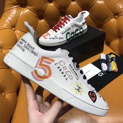 New Graffiti Fashion Canvas Shoes PD10053101