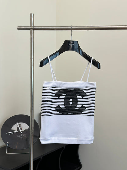 CNL Summer Contrast Color Striped Camisole 0724042701