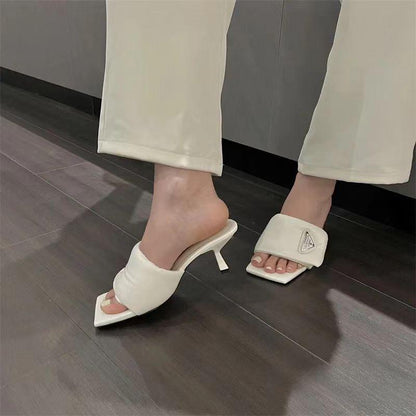 Fashionable All-Match Heel Open-Toe Sandals 1024031803