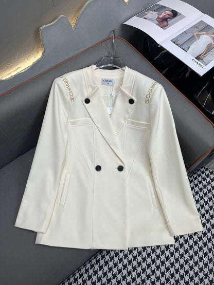 CNL24SS autumn and winter new suit jacket/letter embroidery 0724121107