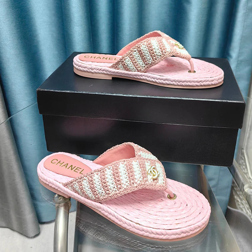 Luxury woven women's sandals 1024071602