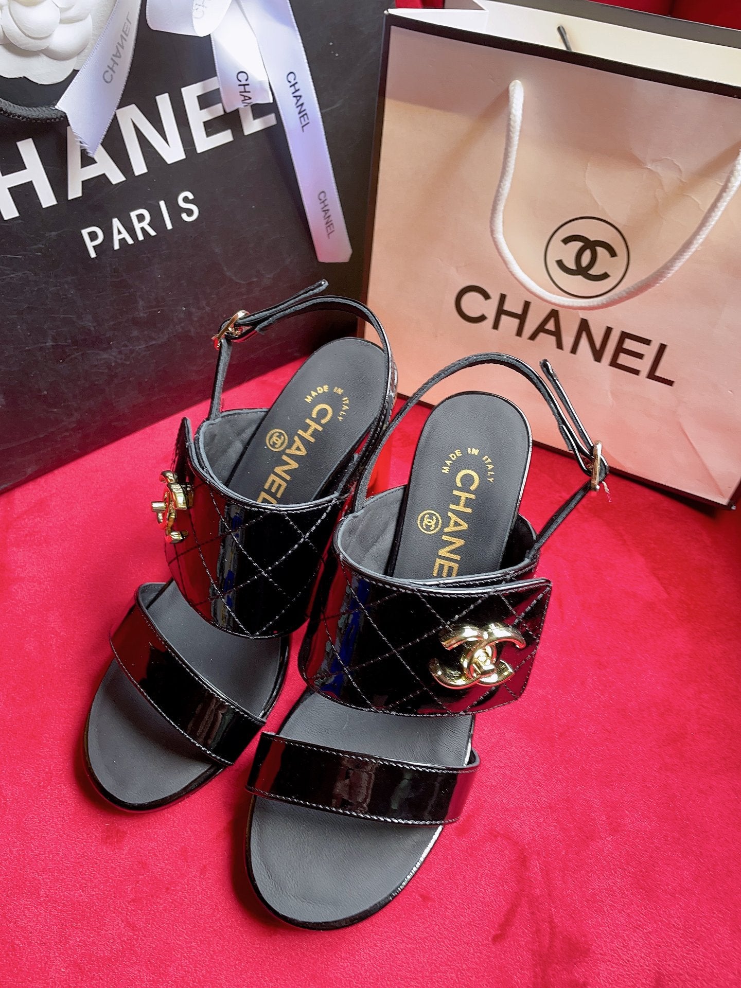 23 new butterfly high-heeled sandals SXC051105