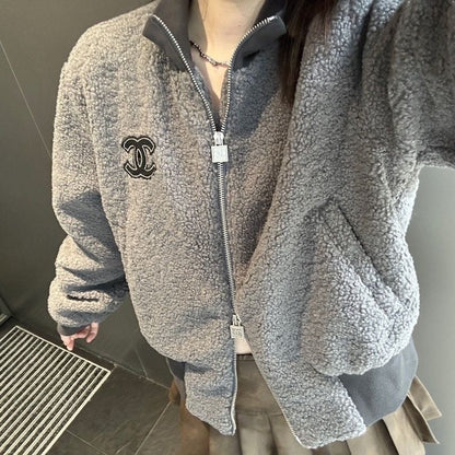 New Fashion Versatile Plush Coat PD1023112010