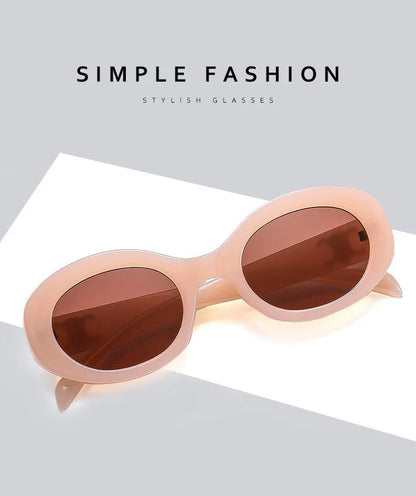 Trendy Oval Sunglasses Retro Sunglasses 1024041613