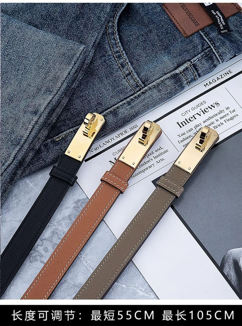 New Women's Belt Genuine Leather All-match Belt 1024032022