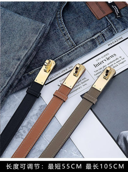 New Women's Belt Genuine Leather All-match Belt 1024032022