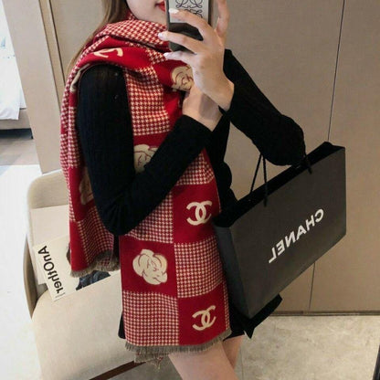 New Autumn Winter Imitation Cashmere Double-sided Scarf