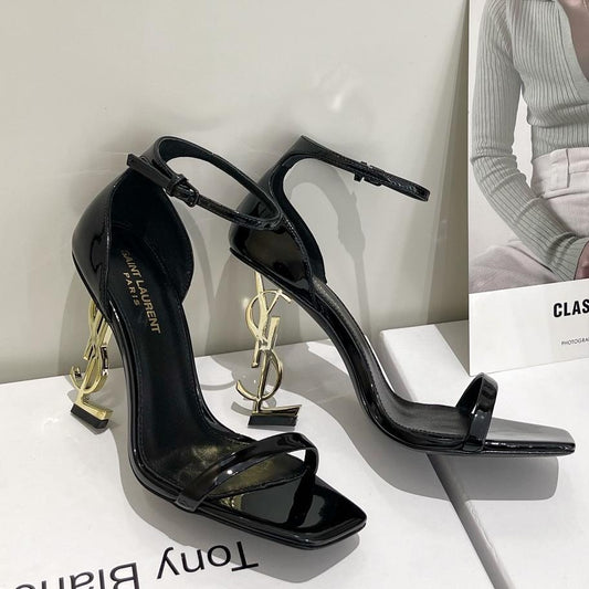 YSL classic one-strap high-heeled sandals 0725032414