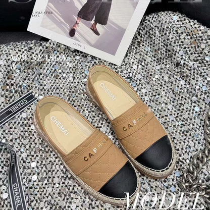 Vintage Loafers New Style Slip-on Peas Flat Fisherman Shoes 1024032524