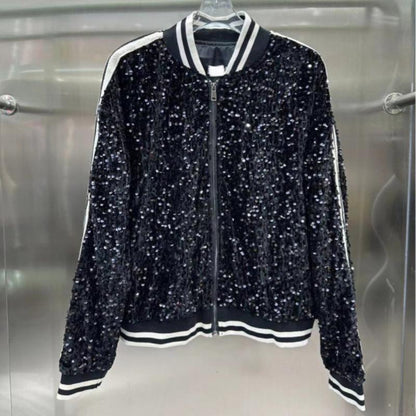 New Fashionable Patchwork Contrasting Color Baseball Uniforms 1024012505