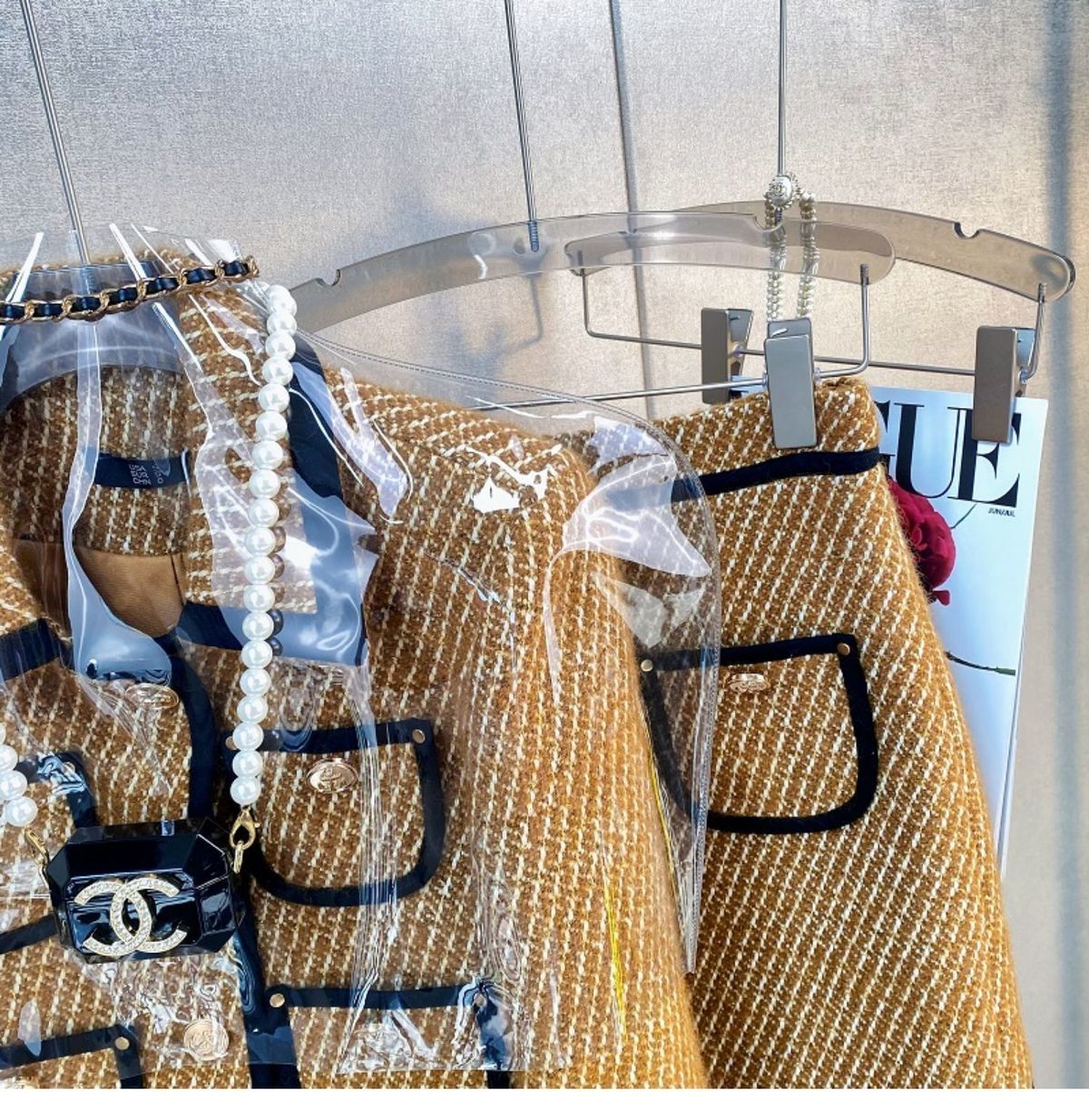 Fashionable New Women's Retro High-end Two-piece Dress 1023121219