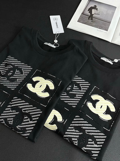 Hot diamond silicone pattern short sleeves 0724032703