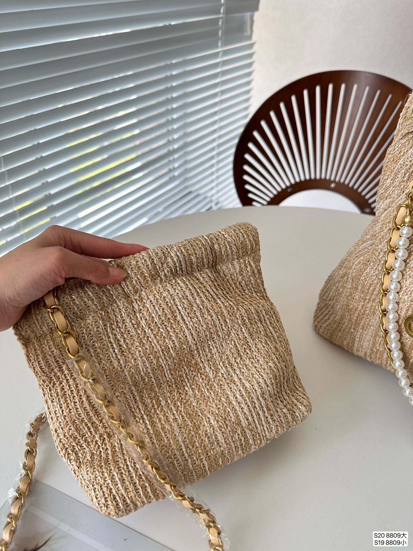 CNL summer woven bag 0724041124