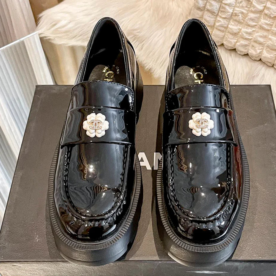 New Camellia Flower Thick Sole Casual Sport Board Shoes 1024121930