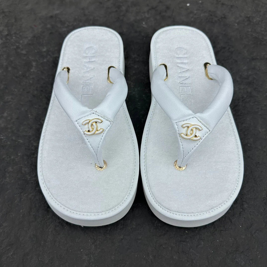 New clip-on bow slippers 1025031218