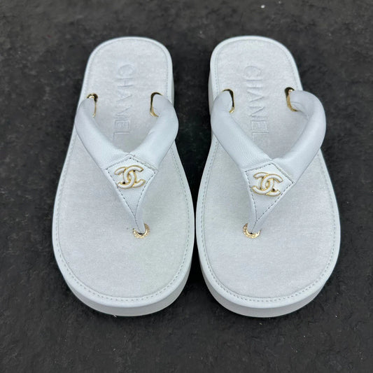 New clip-on bow slippers 1025031218