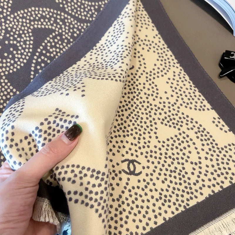 Fashion double-sided cashmere scarf 1024093005