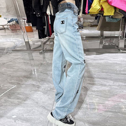 Fashion brand wide leg pants PD10041733