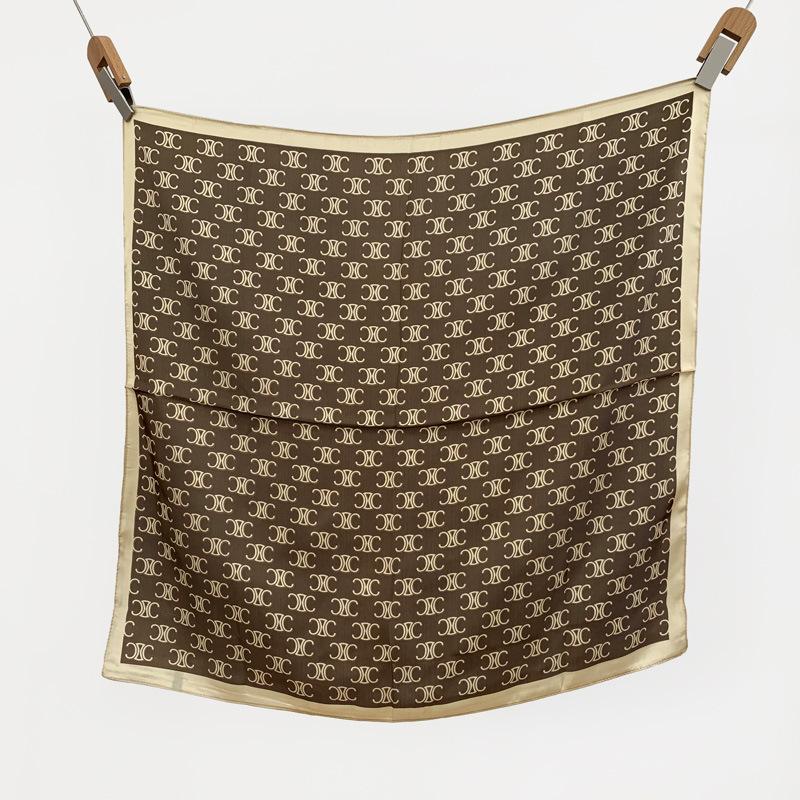 New French Retro Presbyterian Satin Scarf 1024051517