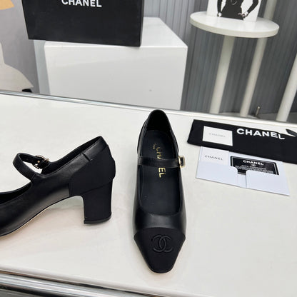 Chane1 top fashion classic color block high heels 0724030816