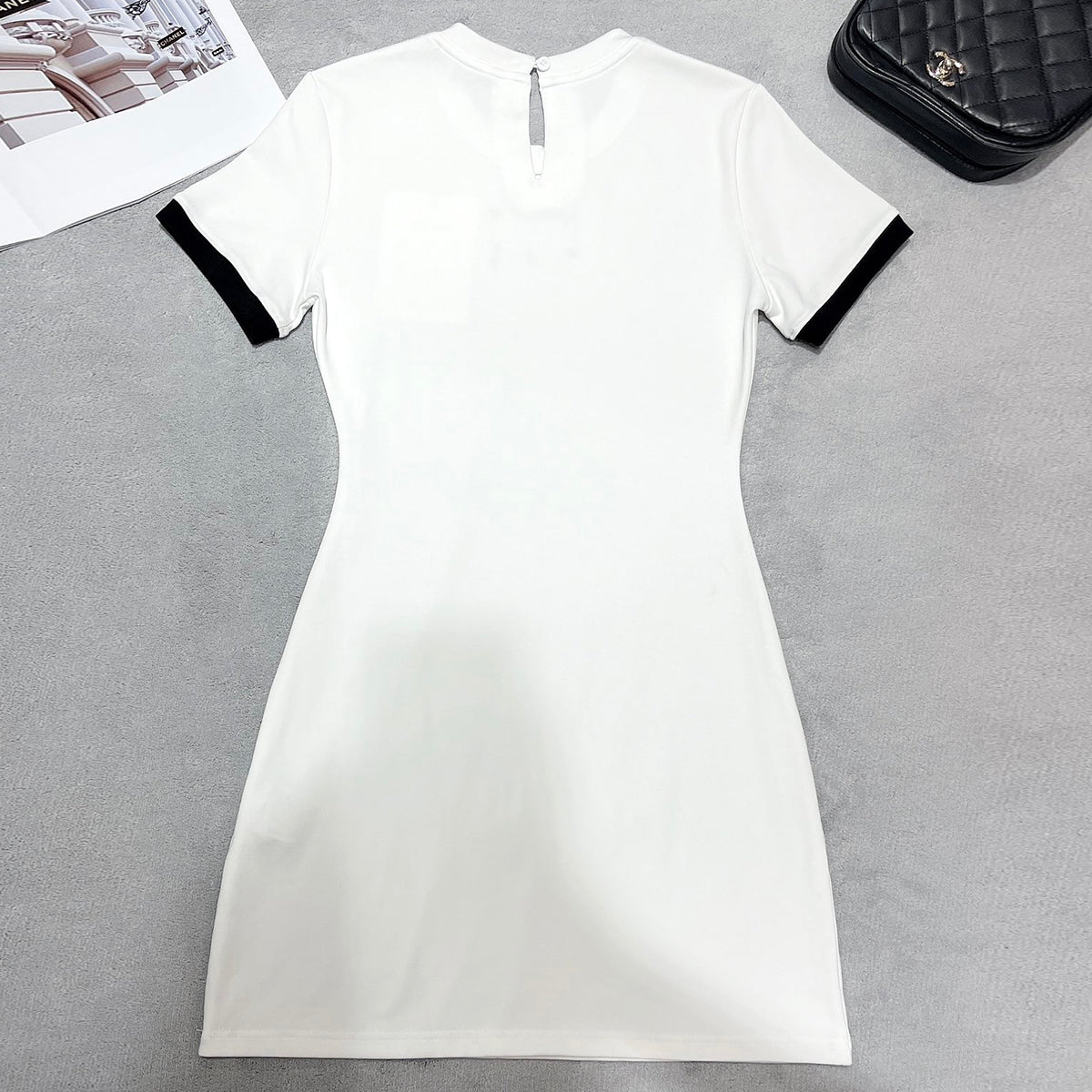 New heavy industry beaded dress MM10041349