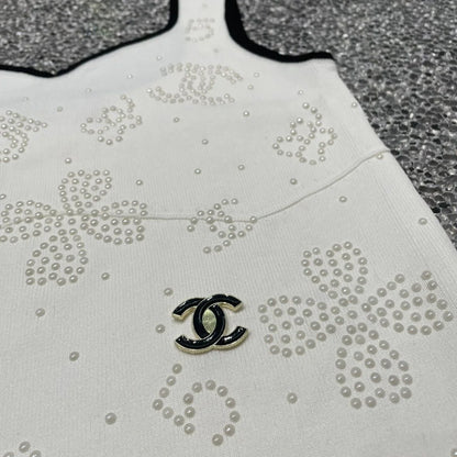 New Sleeveless Top Design Sense Short Sling Base Shirt 1024031115