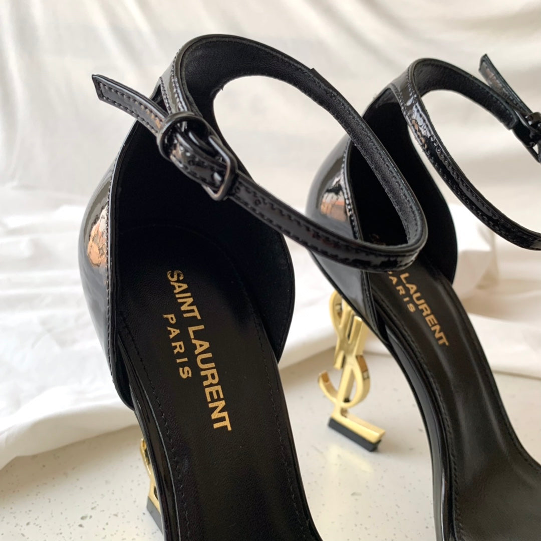 YSL classic one-strap high-heeled sandals 0725032414