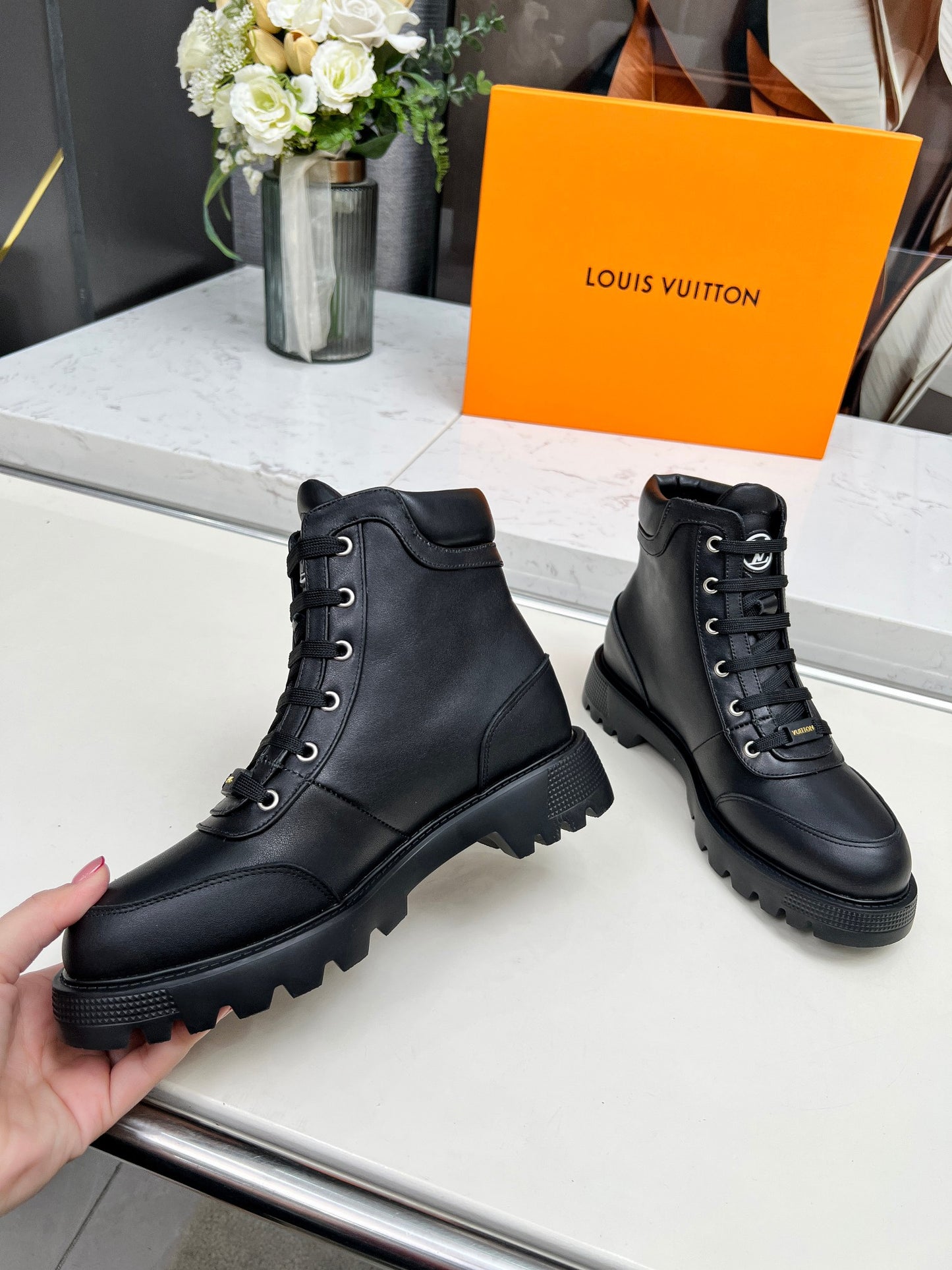 Lvv 25ss Autumn and Winter New Printed Women's boots 0725082101