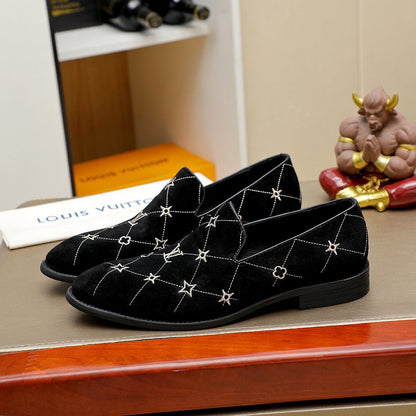 Lvv men's suede loafers 0725062320