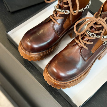 CNL letter buckle Martin boots 0724121102