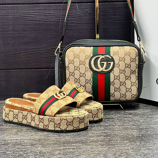 G fashion printed thick-soled best-selling slippers 0724051701