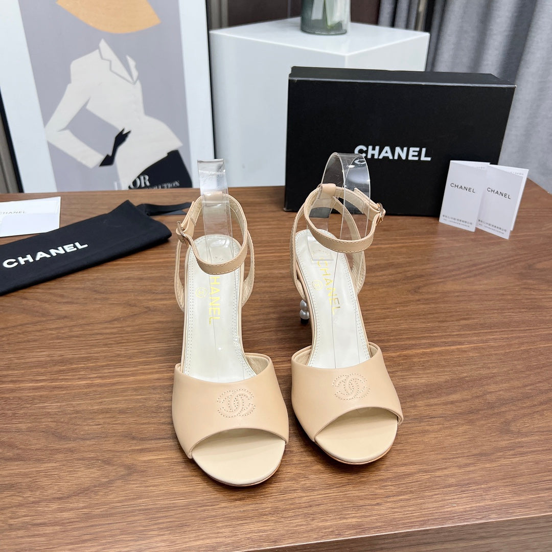 Chane1 top fashion classic pearl high heels 0724030817