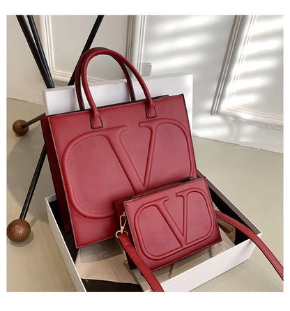 New Women's Bag Handbag Two-piece Set Mother Bag 1024051519