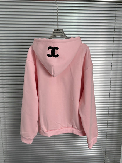 Classic Velvet Large Sweatshirt Jacket 0823120405