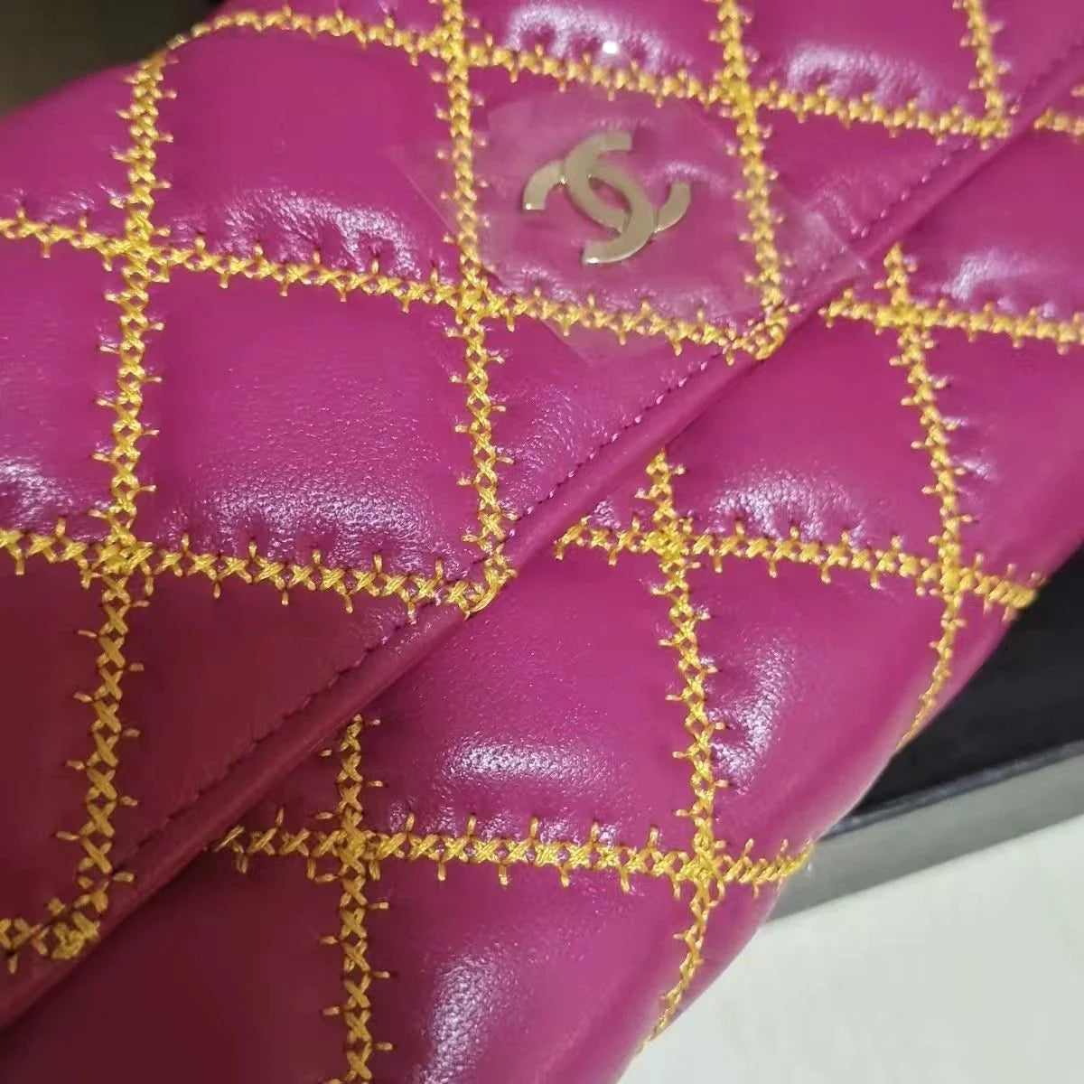 New Rhomboid Sheepskin Wallet 1024031312