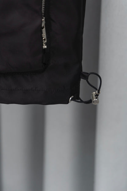 PRD recycled nylon hooded sleeveless vest 0725092604