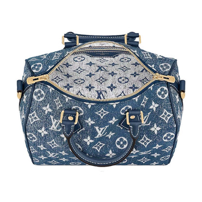 Handmade Leather Speedy Bandouliere CWT01041207