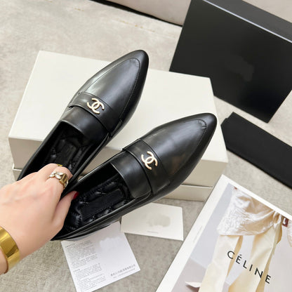 New casual pointed loafers XJ1023101718