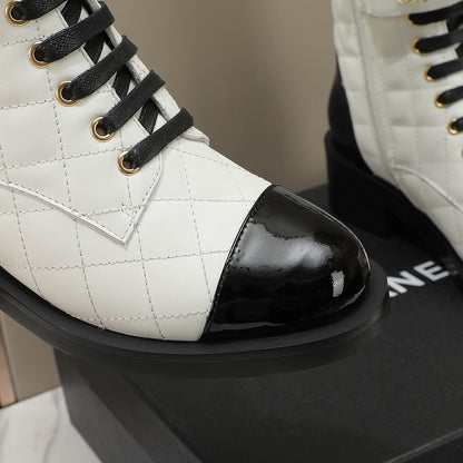 CNL fashion diamond leather short boots Martin boots 0724101706