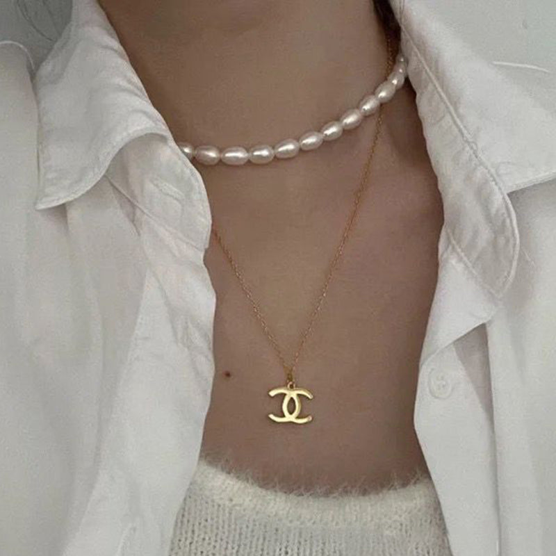 Elegant ladylike clavicle chain PD0823112203