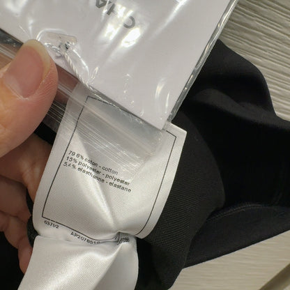 CNL round neck stitching diamond patent leather short sleeves 0724121105