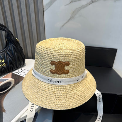 CLE Raffia woven straw hat 0725070301