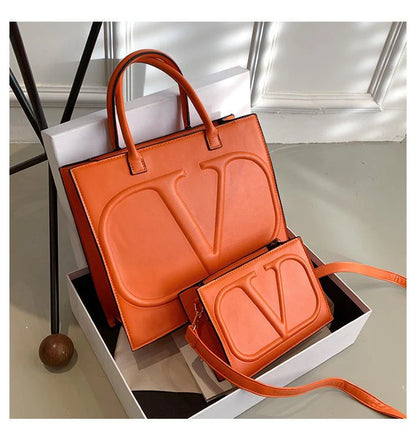 New Women's Bag Handbag Two-piece Set Mother Bag 1024051519