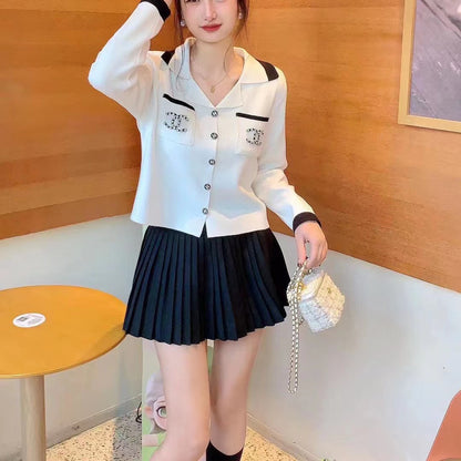 CNL fashionable knitted sweater XC0723112001