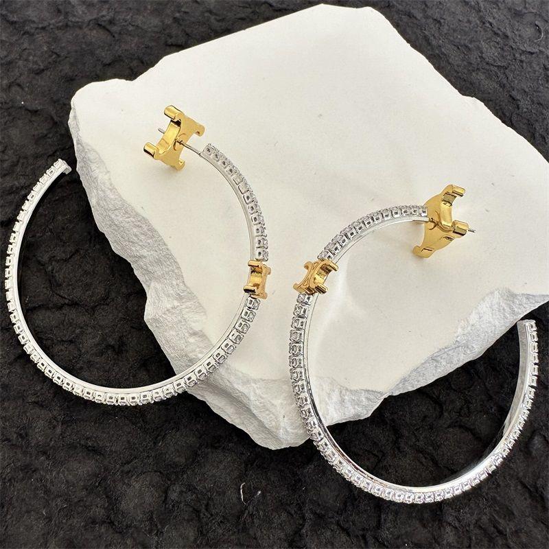 New Full Diamond Inlaid Earrings 1024050902