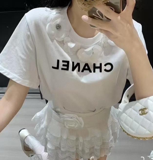 CNL Fashion Flower T-shirt 0725022804