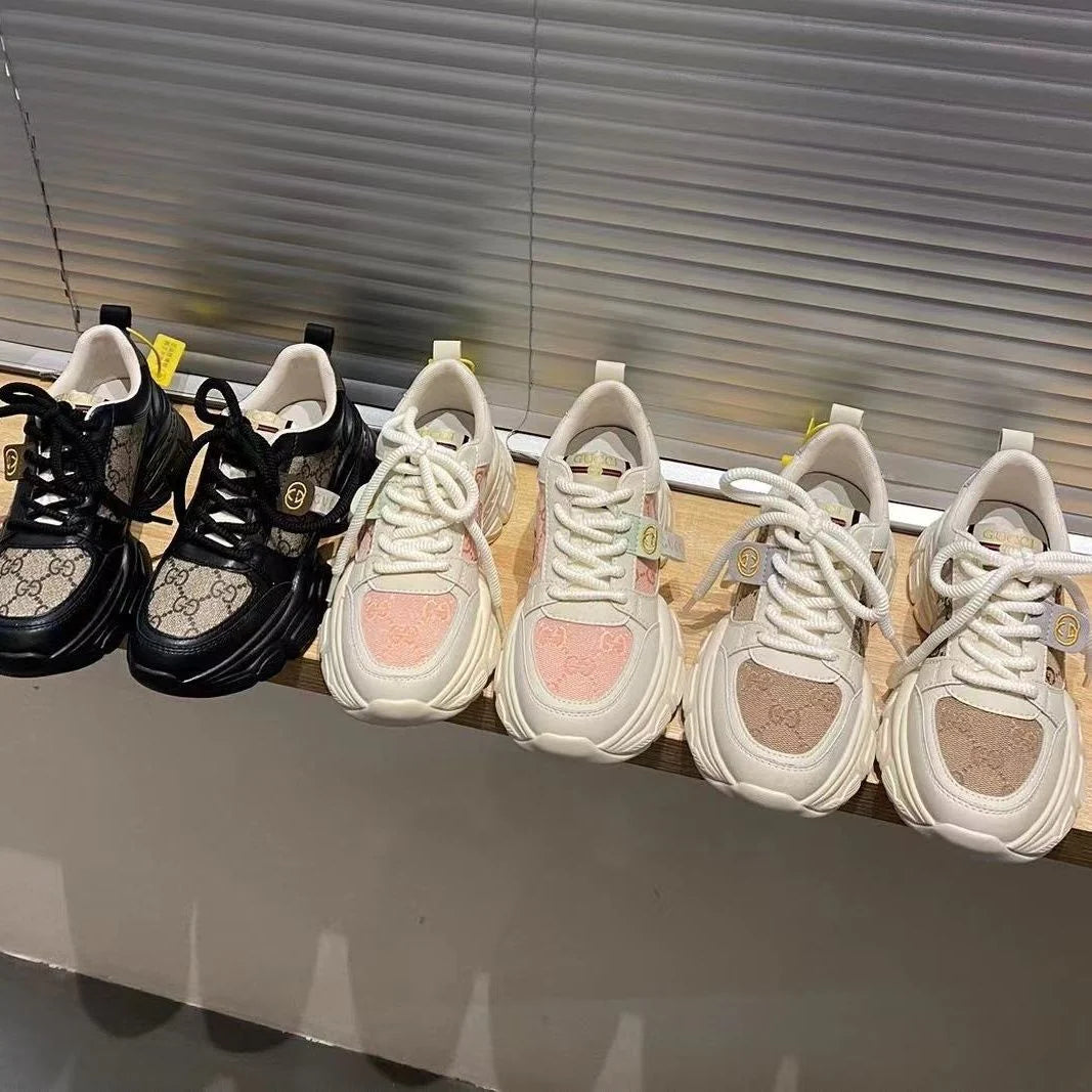 New Sports and Casual Thick Sole Elevated Women's Shoes 1024022607